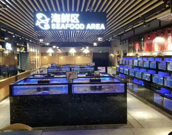 商超卖场鱼缸